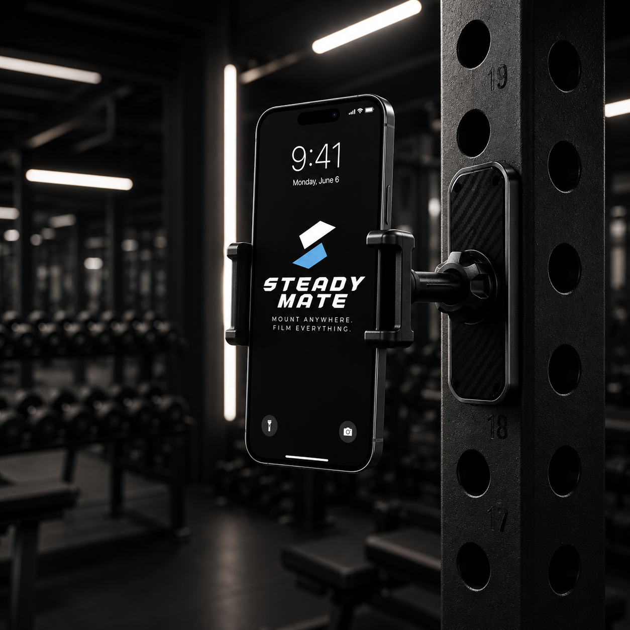Steadymate™ Magnetic Phone Mount — Mount Anywhere. Film Everything.
